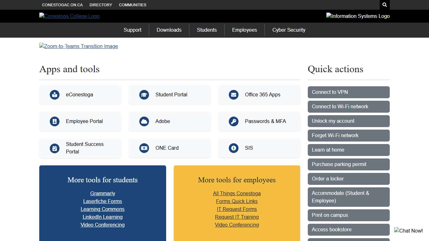 Home IT Conestoga College