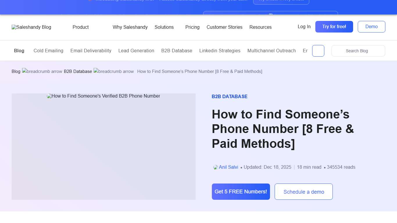 How to Find Anyone's Phone Number (8 Ways With Free Tools)